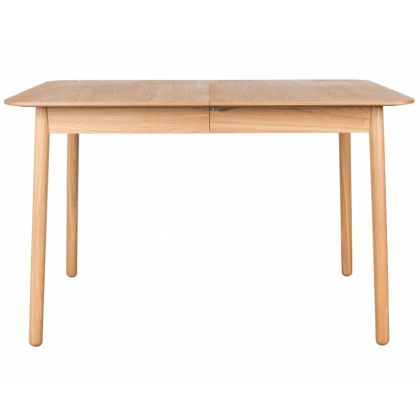 Mesa Comedor Extensible Acabado Roble,120/162 Cm