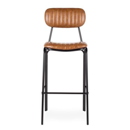 Taburete Smilia Marrón Negro