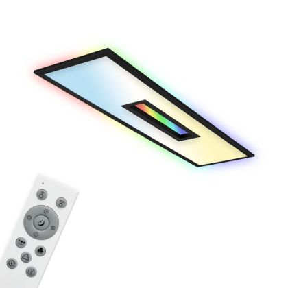 Lámpara Salón Panel Led Memoria Control Remoto, 100 Cm