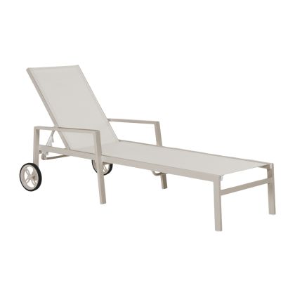 Tumbona Textilene Aluminio, 198 Cm