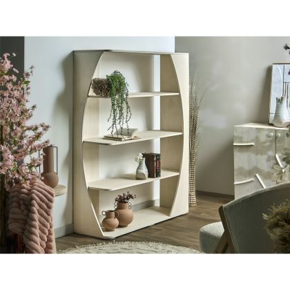 Mango Wood Design Shelving, 120X38X150 Cm