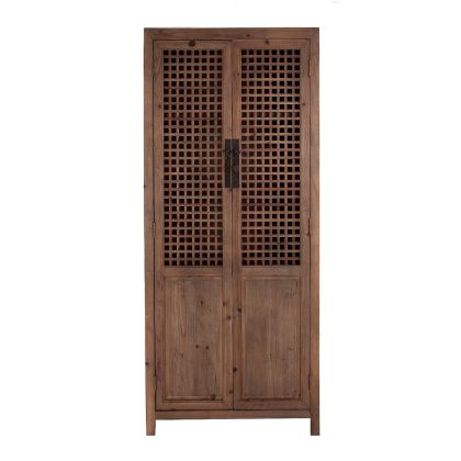 Armario diseño Oriental Madera Reciclada, 90 Cm