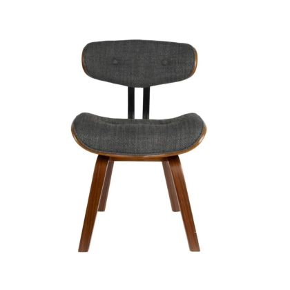 Grey Poplar Wood Chair, 55.5 Cm