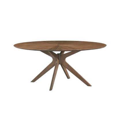 Mesa Comedor Xilo Nogal, 180 Cm