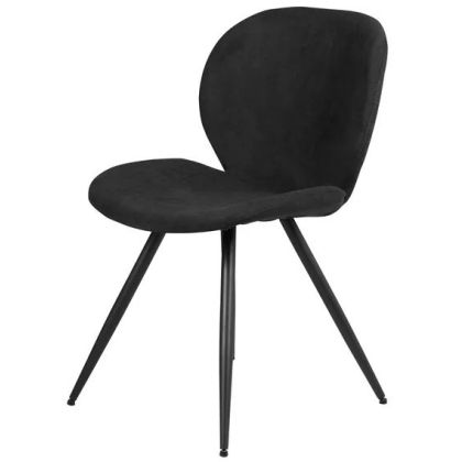 Silla de Comedor Zinia de Diseño Tejido Metal, 49 Cm